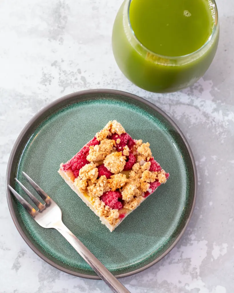 Kuchen de frambuesa