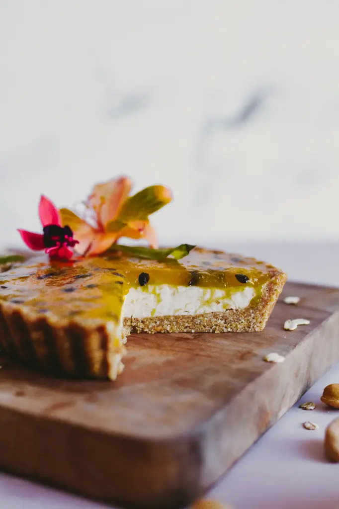 Porción Cheesecake Maracuyá