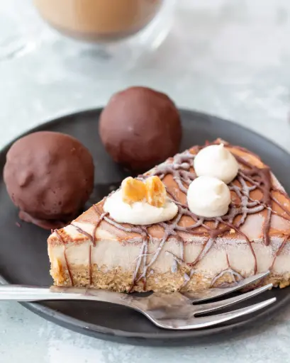 Porción Tarta Mantecol